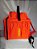Mochila de Pizza Térmica 44L Laranja Rappi Para Entregas - Acompanha Caixa de Isopor 4 litros Laminada - Imagem 4