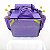 Mochila de Pizza Térmica 44L Roxa Lilas  Para Entregas - Sem Caixa de Isopor - Imagem 1