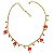colar cogumelo red e estrelinhas bambina - Imagem 1