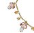 colar cogumelo rosa com estrelinhas bambina - Imagem 2