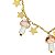 pulseira cogumelo rosa e estrelas - Imagem 2