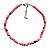 colar rubber star rosa chiclete - Imagem 1