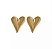 brinco cuore - Imagem 1