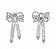 brinco love lace silver - Imagem 1