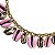 colar gold buzios rosa chiclete - Imagem 2