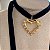 pingente heart cristais - Imagem 2