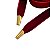 cordão velvet dark red - Imagem 2