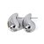 brinco gota silver - Imagem 1