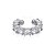 piercing zircônias Dea silver - Imagem 1