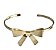 bracelete small bow gold - Imagem 1