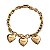colar golden heart gold - Imagem 2