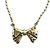 colar golden bow - Imagem 1
