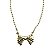 colar golden bow - Imagem 2