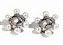 brinco flower silver - Imagem 1