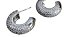 argola diamond silver - Imagem 2