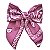 laço bandana rosa chiclete - Imagem 1