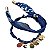 pulseira love bandana azul - Imagem 1