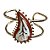 bracelete love paisley red - Imagem 1