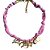 colar pingentes bandana rosa - Imagem 2