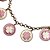 colar trevos rosa - Imagem 2