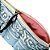 necessaire love bandana azul bebê - Imagem 2
