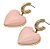 brinco pink heart - Imagem 1