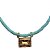 colar baguette turquoise - Imagem 2