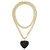 colar black heart longo - Imagem 1
