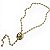 colar gold bean longo - Imagem 2