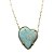 colar cuore turquoise - Imagem 1