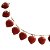 colar red hearts - Imagem 2