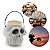 Kit Abóbora Caveira Caldeirão Decoração Halloween Dia Bruxas - Imagem 3