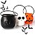 Kit Abóbora Caveira Caldeirão Decoração Halloween Dia Bruxas - Imagem 1