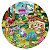 Quebra Cabeça Redondo Amigos Contos Educativo 40pc + Brinde - Imagem 3