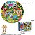 Quebra Cabeça Redondo Amigos Contos Educativo 40pc + Brinde - Imagem 2
