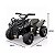 Quadriciclo Eletrico Carro Infantil Luxo 6v Som Luz No Farol - Imagem 2
