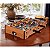 Mesa Pebolim Mini Futebol De Mesa 12 Jogadores Bolas Placar - Imagem 2