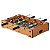 Mesa Pebolim Mini Futebol De Mesa 12 Jogadores Bolas Placar - Imagem 1