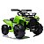 Quadriciclo Eletrico Carro Infantil Luxo Som Luz Farol Verde - Imagem 1