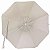Guarda Sol Grande 2m Qualidade Decorativo Em Bagum Aluminio ref.10600 - Imagem 3
