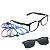 Oculos Armação Smart Troca Frentes Para Grau E Sol 933 Kit2 - Imagem 1