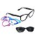 Armação Gatinha Troca Frentes Oculos Smart Clip On 936 Kit3 - Imagem 1