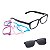 Oculos Infantil Com Frentes Coloridas Armação Smart 939 Kit1 - Imagem 1