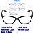 Oculos Armação Troca Frente Smart ClipOn 936 Gatinha Acetato - Imagem 2