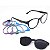 Oculos Troca Frentes Clip On Armação P/ Grau E Sol 932 kit2 - Imagem 1