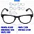Oculos Troca Frentes Armação P/ Grau Sol ClipOn ref.931 kit7 - Imagem 2