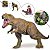 Dinossauro T-Rex Boneco Gigante Jurassic World Articulado ref.0750 - Imagem 1