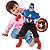 Capitão America Boneco Gigante Vingador Com Som 50cm Marvel ref.0582 - Imagem 2