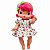 Boneca Moranguinho Baby Articulada Com Som Cheirinho Morango ref.4009 - Imagem 5
