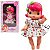 Boneca Moranguinho Baby Articulada Com Som Cheirinho Morango ref.4009 - Imagem 1